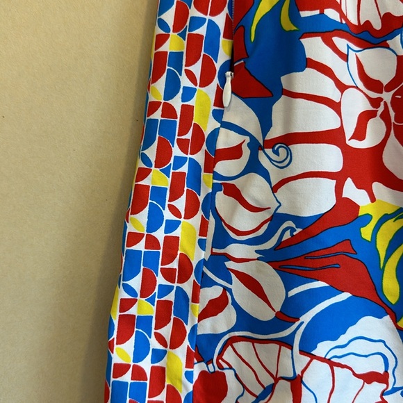 J. McLaughlin Multi-Color Floral Pull-On Skort. Sz S. - Picture 2 of 6